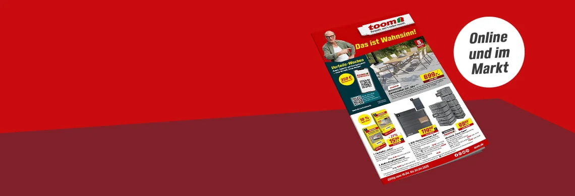 Online und im Markt.