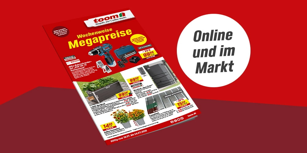 online und im Markt